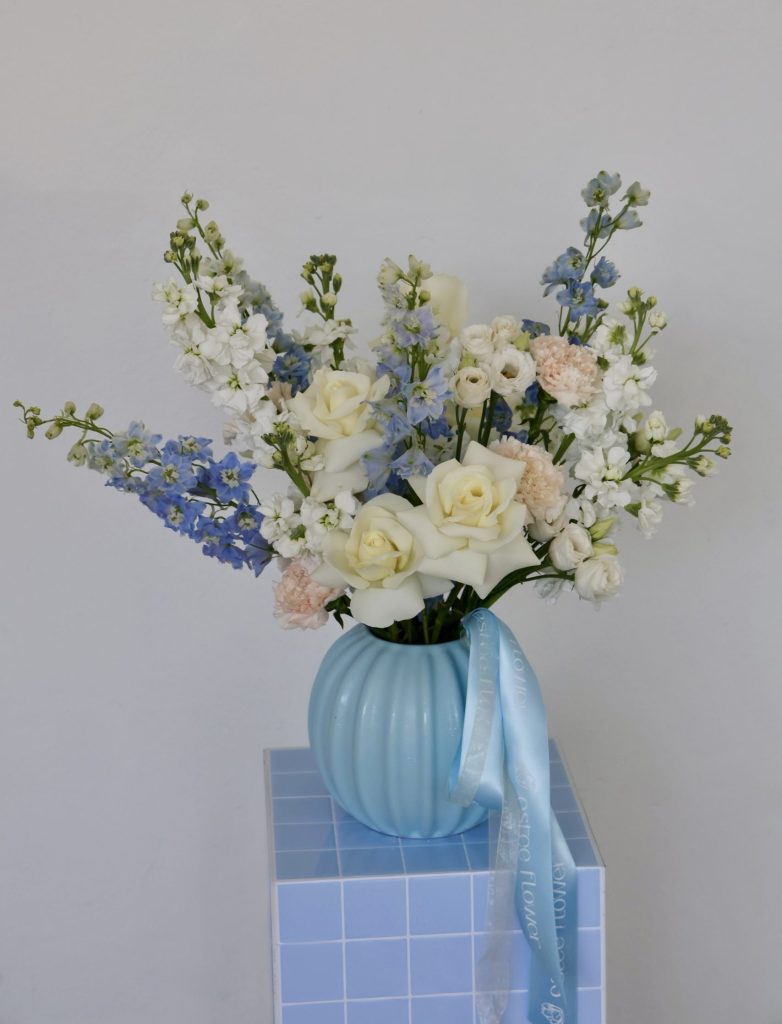 Ocean Breeze Arrangement in a Ceramic Vase
