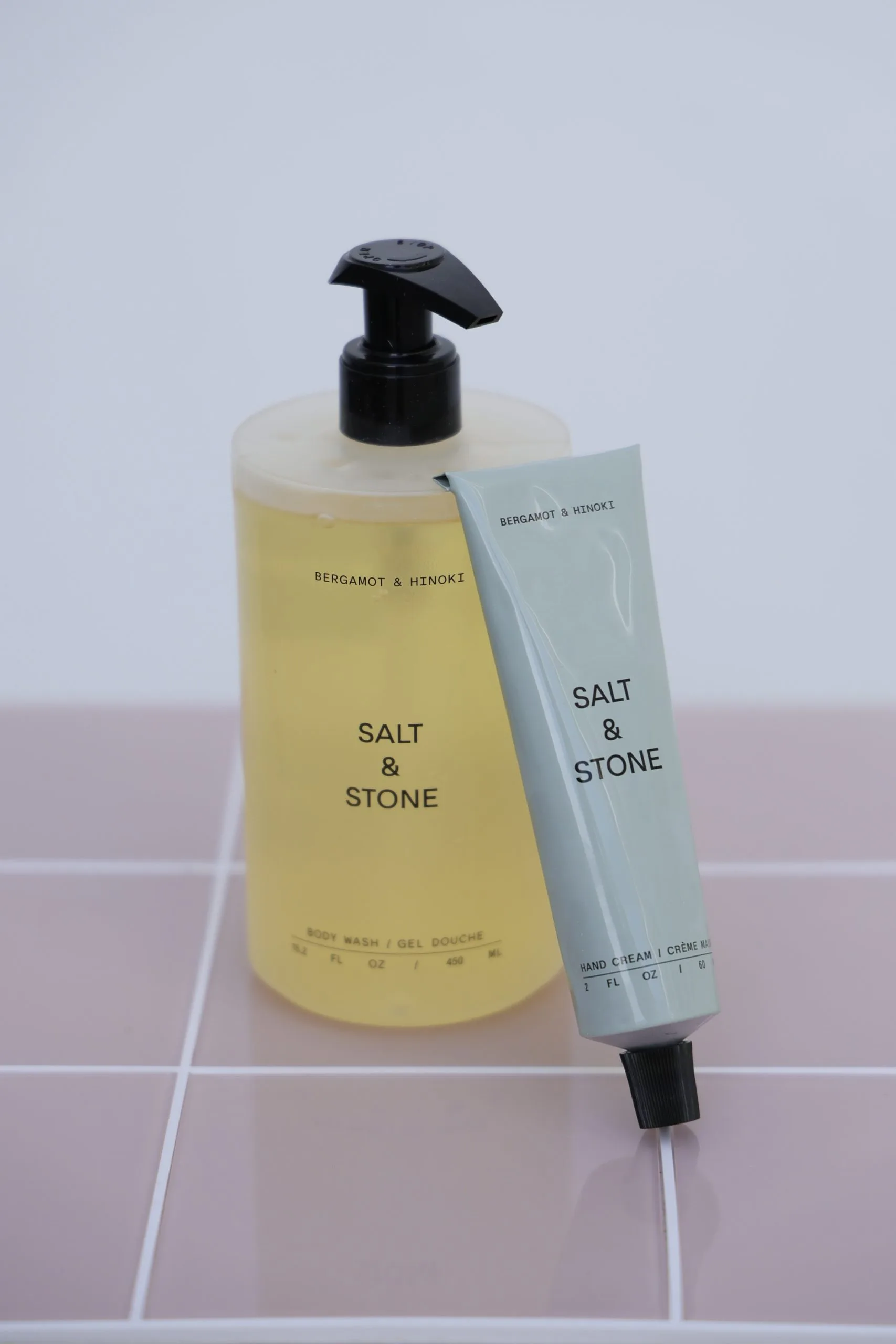 Bergamot & Hinoki Gift Set: Hand Cream and Shower Gel