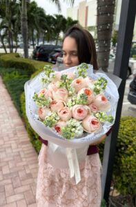 flower shabbat candle holder